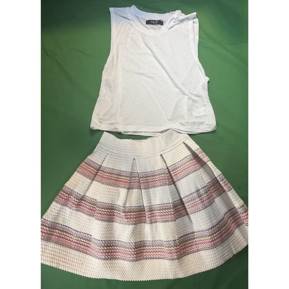NUX Tank Top & Varga Skirt Outfit Bundle Women’s Medium Tank & Small Skirt